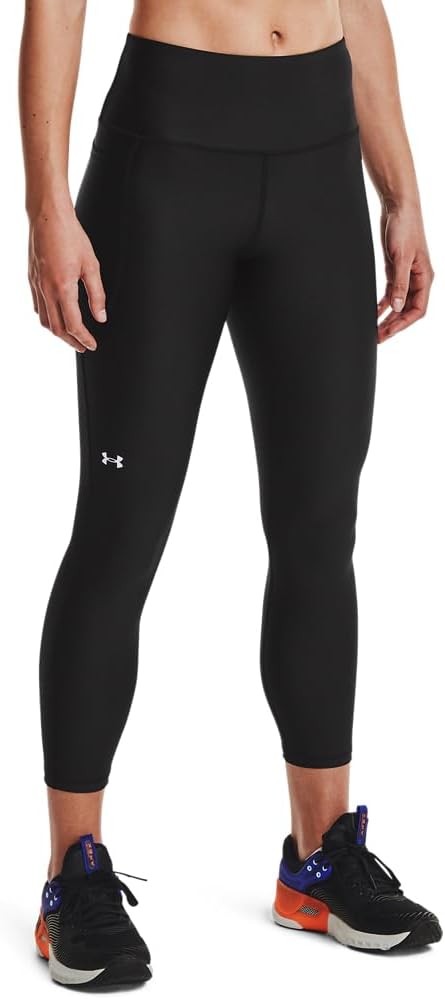 Women's HeatGear Armour High Waisted Ankle No-Slip Leggings