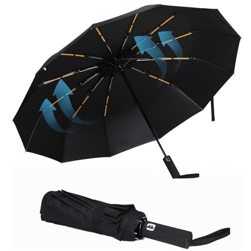 Lista de Sombrillas más recomendados. 45 Paraguas Plegable Automático, Paraguas de Protección Anti-UV para Lluvia y Día Soleado,Parasol 24 Varillas,para lluvia Anti-Viento Portátil Compacto Seca Rápido, para hombres...