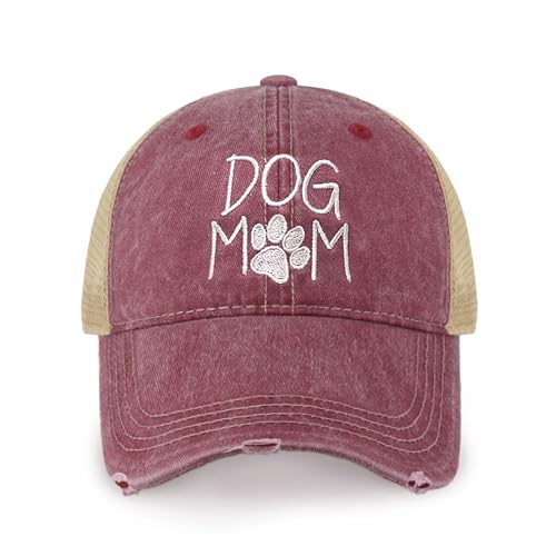 Image of CHOK.LIDS Washed Trucker Hat Unstructured Distressed Pigment Dyed Cap