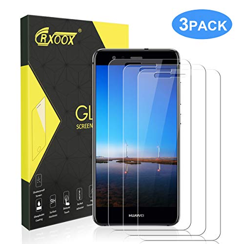 CRXOOX 3 Piezas Protector de Pantalla para Huawei P10 Lite, Cristal Templado...