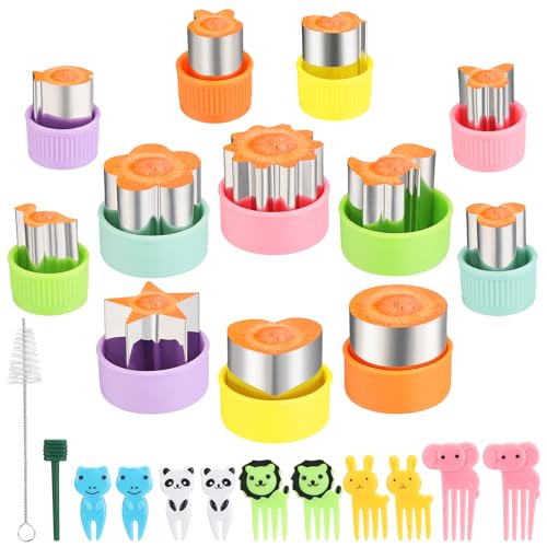 24 Pcs Fruit Shape Cutter Set