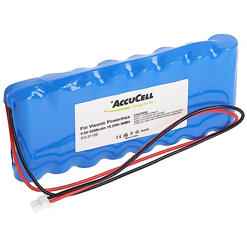 Batterie compatible avec Visonic Powermax. Pro 0-9912-G, 103-300672, GP180AAH8BMX NiMH, 9,6 V