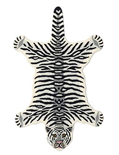 RugVista, Tiger, Kinderzimmer Teppich, 100 x 160 cm, Kinderteppich für Kinder, Spielteppich für...