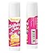 TREAT Jumbo Lemon Buttercream Birthday Cake Organic Lip Balm - 3x the Size of Average Lip Balms - All Natural, Organic, Gluten Free, No Synthetic Fragrance or Colors - Made in USA