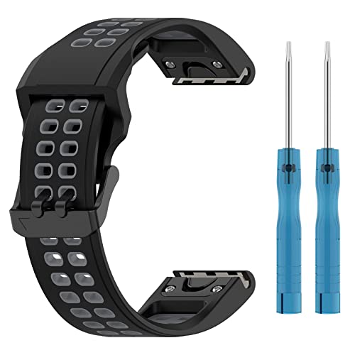 LOKEKE for Garmin Fenix 7S Replacement Wrist Band - Image 2