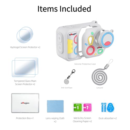 Funda protectora de silicona para Insta360 GO Ultra con protectores de pantalla miniatura 2