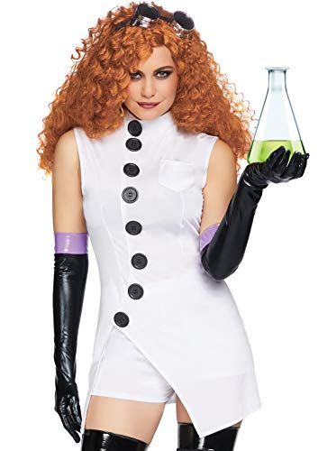Panoplie mad scientist femme taille S robe savant fou sexy