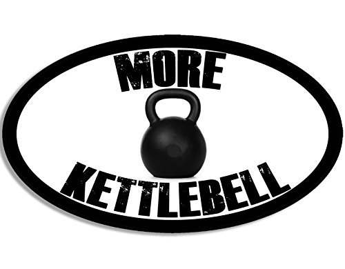 LPF USA Oval More Kettlebell Sticker (Crossfit Kettle)