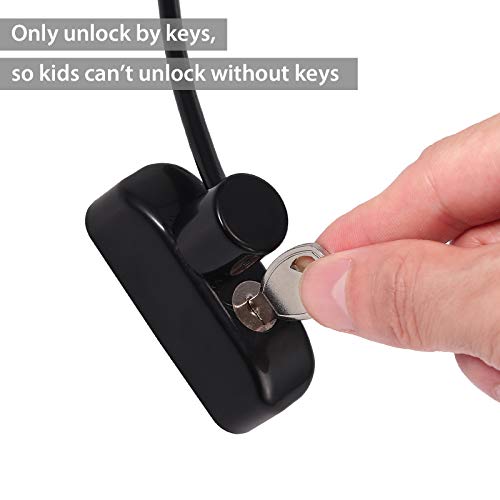 Neoteck 2PCS Cavo Limitatore di Apertura Porta e