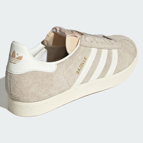adidas Original Gazelle Shoes Men IG5796 (Wonder Beige/Off Whit), Size 133