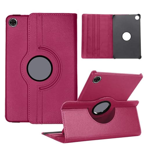 Funda Compatible con Samsung Galaxy Tab A8 10.5 Pulgada SM-X205/X200 Tableta 2021, Multiángulo Carcasa Cuero PU Soportes Giratorios de 360°