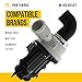 PartsBroz W10536347 Washer Drain Pump - Compatible with Whirlpool Maytag KitchenAid Washer - Replaces AP5650269 2392433 8542672 PS5136124 W10049390 W10155921 W10217134 W10281682
