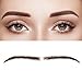 Vlasy One Pair Women Handmade False Eyebrows Human Hair Fake Eye Brows Lace Base(KS-W733-32#)