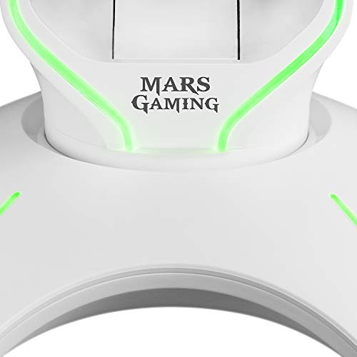 MARSGAMING-MHHXW-Soporte-Cascos-Gaming-RGB-Flow-2X-USB-20-Blanco