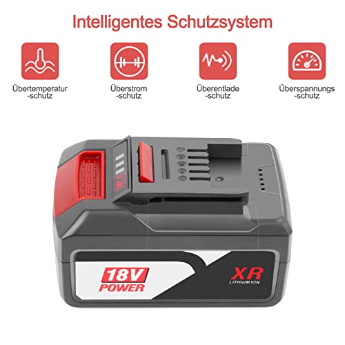 ADVTRONICS 5,5Ah Twinpack Batteria Compatibili con...