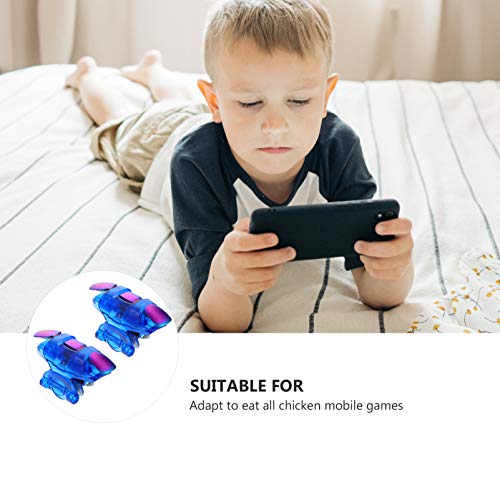 3 Pares Assistente De Gamepad Gatilho De Jogo De Celular Acessório De Jogo Gatilhos De Jogos Para Ce