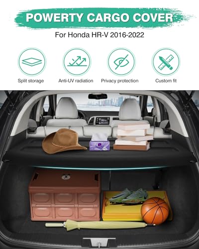 Image of Powerty Cargo Cover for 2016-2022 Honda HRV Accessories