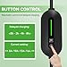MACARLON Level 1 & 2 EV Charger, 110V-240V 16A, Electric Vehicle Portable Charger with NEMA 6-20 & 5-15 Plug, Compatible with All J1772 Electric Cars, 25ft Cable for Home & Outdoor Use