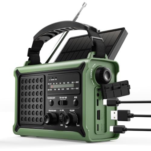 OnLyee 12000mAh Emergency Weather Radio