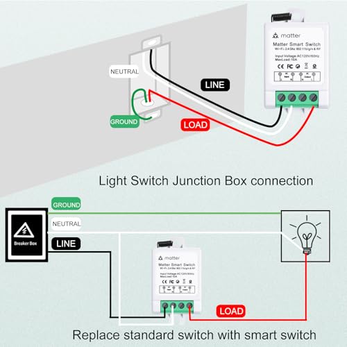 Matter-Smart-Light-Switch-Works-with-AlexaApple-HomeGoogle-Home10A1250W-MaxRF-Remote-ControlVoice-ControlTimerSchedule24G-Wi-Fi-OnlyNeutral-Wire-Required-hub-Required