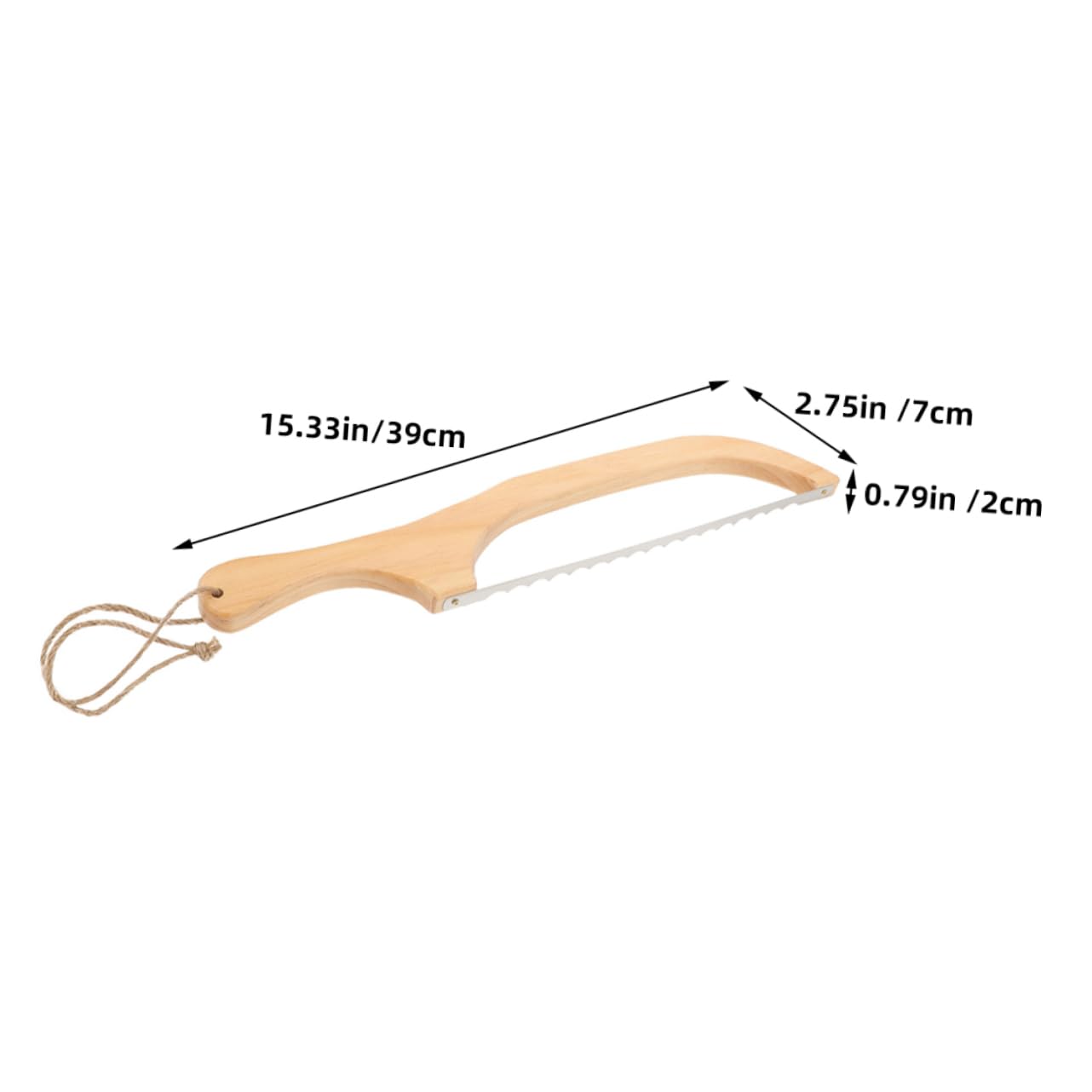 MAGICLULU 6 Pièces Outil Pour Trancher Le Coupe- En Acier Inoxydable Gâteau Gravé Coupe-gâteau Dentelé Outil De Coupe De Cuisson Coupe-gâteau En Acier Inoxydable Long Bois