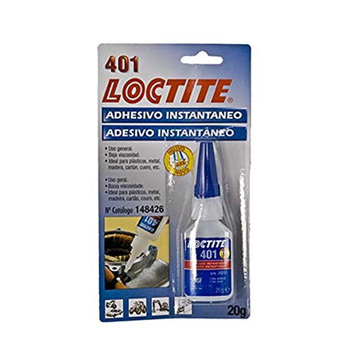 ADHESIVO INSTANTANEO LOCTITE LOCTITE 401 404911 20 GR