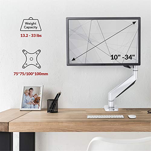 Buy Loctek Monitor Mount Heavy Duty Gas 