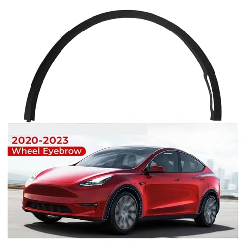 Guardabarros para coche Tesla Model Y 2020-2023: Ceja de rueda trasera derecha 5