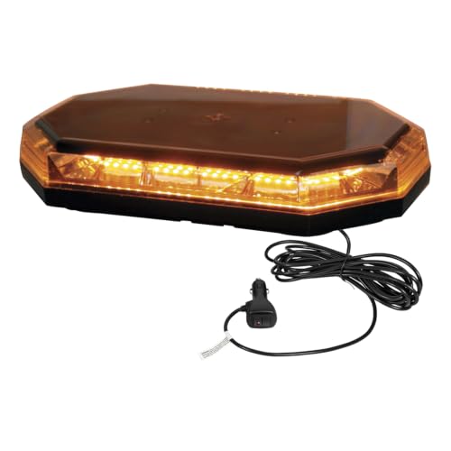 Image of Buyers Products 8891060 15 Inch Amber LED Mini Light Bar with 56 LEDs