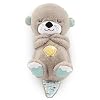 Fisher–Price Bedtijd Otter — Muzikaal Babysluimerspeeltje — 11 Zintuigelijke Ontdekkingen — Imiteert Ademende…