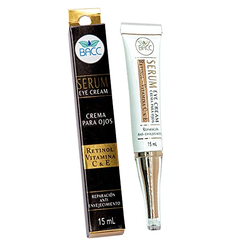 Eye Cream Serum For Dark Circles And Puffiness By Bacc Beauty And Care