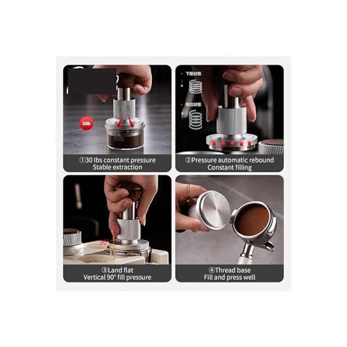 Kaffeeverteilertuch, Pulvermaschinen-Nivellierer, Werkzeug, Kaffeehammer, Tamper, Aufbewahrungsbasis, Home Barista Espresso-Set, Kompatibel Mit Bincoo 51/58 Mm(4pcs 58mm set) 8 Kaffeeverteilertuch, Pulvermaschinen-Nivellierer, Werkzeug, Kaffeehammer, Tamper, Aufbewahrungsbasis, Home Barista Espresso-Set, Kompatibel Mit Bincoo 51/58 Mm(4pcs 58mm set)