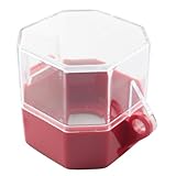 LQ Industrial Red Push Button Emergency Stop Switch Cover, Plastic, 55x55x77mm