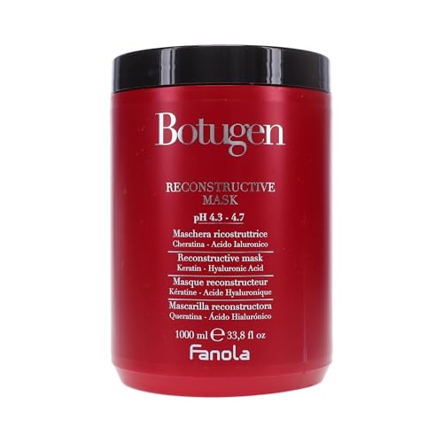 Fanola, Botugen Mask, Maschera Ricostruttrice, Con Acido Ialuronico e Cheratina, 1000 ML