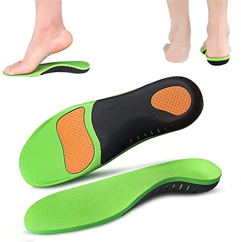 Xstance Insoles, Xstance Insoles for Men Work Boots, Xstanceinsoles for Women, Orthotic Shoe Inserts Relieve Plantar Fasciitis, High Arch Support Shoe Insoles (M: M 8.5-10 / W 9.5-11)