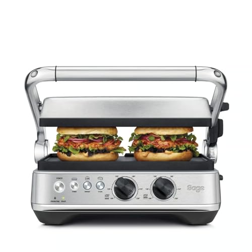 Sage - The BBQ & Press Grill - Tischgrill - 3 Voreinstellungen...
