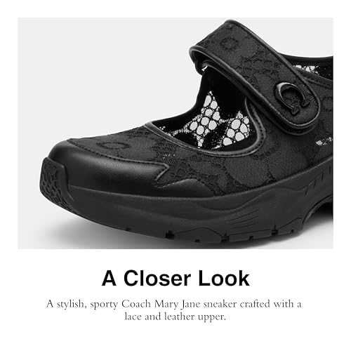 Coach Women's Lace Mary Jane Sneaker4