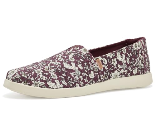Image of TOMS Women's Alpargata Plus Slip On Espadrille, Textile Upper, Relaxed Fit, CloudBound Insole, Stretchy Easy On and Off
