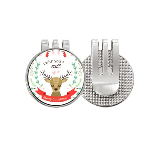 Marqueur de balle de golf magnétique no/no Mas Deer émail pour green
