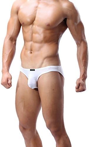 IKINGSKY Men's Modal Bulge Briefs Sexy Low Rise Pouch Bikini Underwear - Image 5