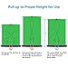 Neewer Green Screen Backdrop, Pull-up Style, Portable Collapsible Chromakey Background with Auto-locking Frame, Wrinkle-resistant Fabric,Solid Aluminium Base, for Photo Video, Live Game,Virtual Studio