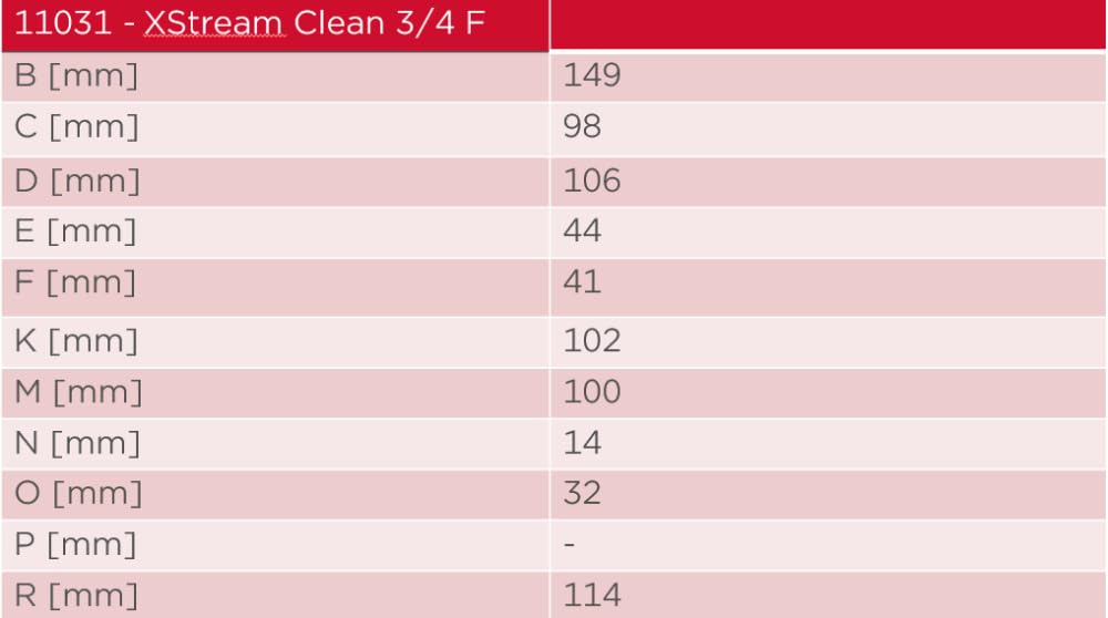 Flamco XStream Clean 3/4''F Schlammabscheider für Heizung-11031