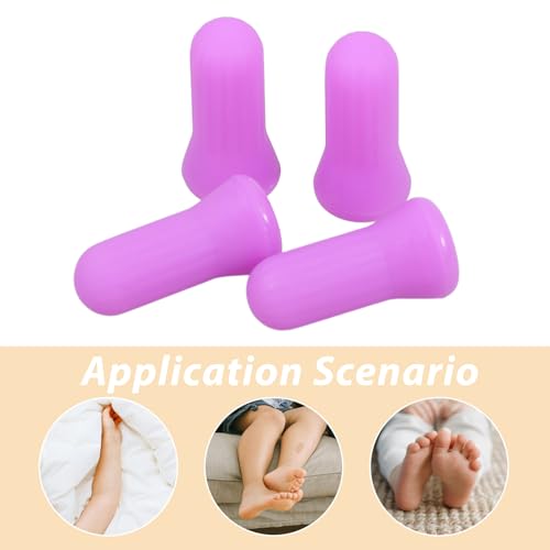 Baluue 4 piezas Ventosas reutilizables para cuerpo, fáciles de limpiar, herramientas para mejorar circulación y relajación, seguras para partes del cuerpo miniatura 4
