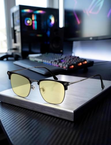 Image of ZanyLen Blue Light Blocking Glasses Men Computer Gaming Glasses For Mens