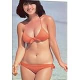 河合奈保子水着セクシー写真 ポスター壁の絵 アートパネル ポスター キャンバスウォールアート現代 印刷 版画 壁掛け 壁の絵 部屋飾り24x36inch(60x90cm)