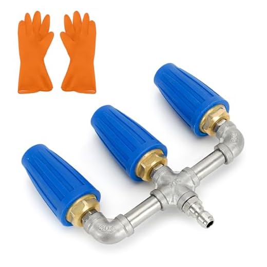 Triple Turbo Nozzle Pressure Washer Tip