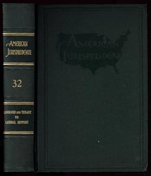 Hardcover American Jurisprudence, Vol. 32 [Unknown] Book