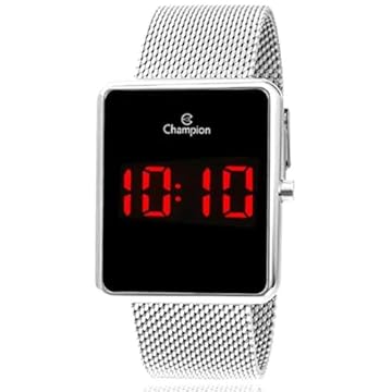 Relógio Led Digital, Champion, Ch40080T, Feminino