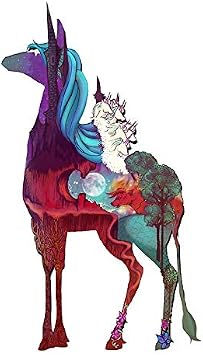 The Last Unicorn Window Truck Car Vinyl Bumper Sticker Decal 5 x 4