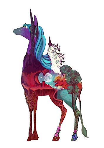 Magnet The Last Unicorn Car Magnetic Vinyl Bumper Sticker 5'' x 4''